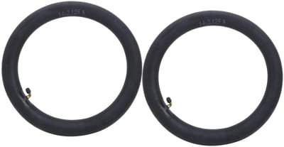 Allecto - Fiets Butylrubber Binnenband - 2 Stuks - Hoogwaardige Luchtdichtheid - Geschikt voor Vouwfiets - Bochtventiel - Duurzaam en Betrouwbaar