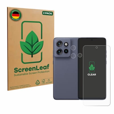 2 Stuks Screenprotector voor Motorola Edge 60 Neo (Voor+Camera) - Hoogwaardige Beschermfolie transparant