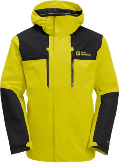 Jack Wolfskin Jasper 2L Jacket Men - Outdoorjas - Heren - Geel - Maat M