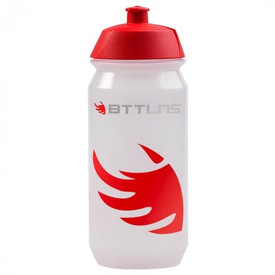 BTTLNS Bidon - Bidon 500 ml - Lekvrij - Moeiteloos schoonmaken - Universele pasvorm - Gemakkelijk in gebruik - koude- en koolzuurhoudende dranken - Panta 1.0 - Transparant