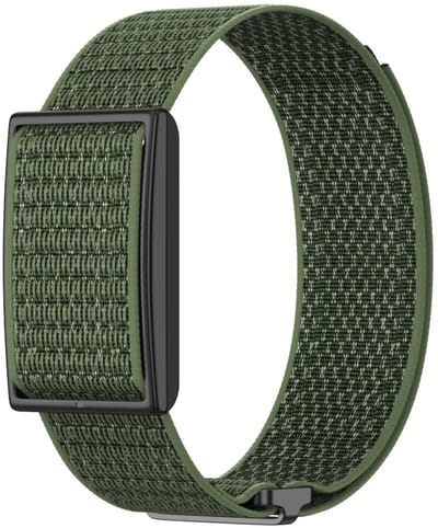 Strap-it Nylon bandje geschikt voor Polar Loop (Groen)