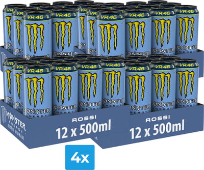 4x Monster Energy The Doctor Valentino Rossi VR46 (12 x 500ml)