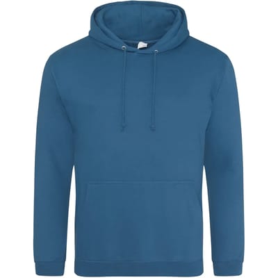 Just Hoods College Hoodie JH001 - Deep Sea Blue - 3XL