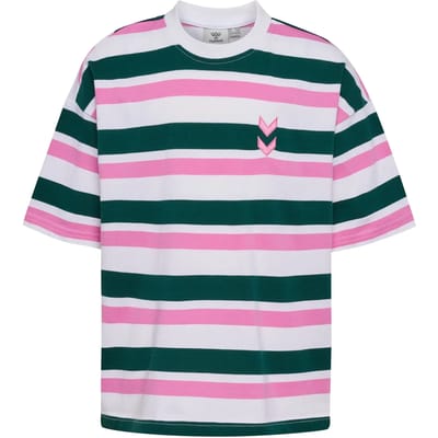 Kinder-T-shirt Hummel Boxy Stripe