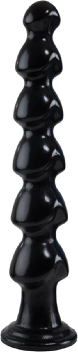 WAD - 2XL Globemaster II - XXL Anaal Dildo - 59 cm - Zwart