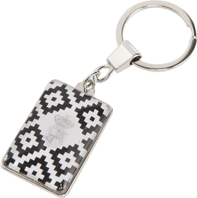 Goebel - Chateau | Sleutelhanger Design Diamonds | Metaal - 9cm