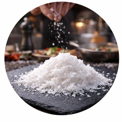 De Kruidenbaron - Zeezout vlokken of flakes - zak 1 kilo
