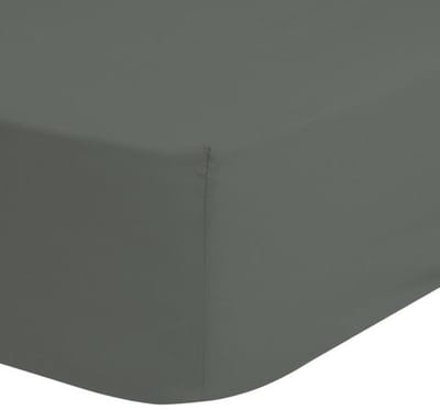 Zavelo Flanellette Hoeslaken Olijf Groen-1-persoons (90x200 cm)