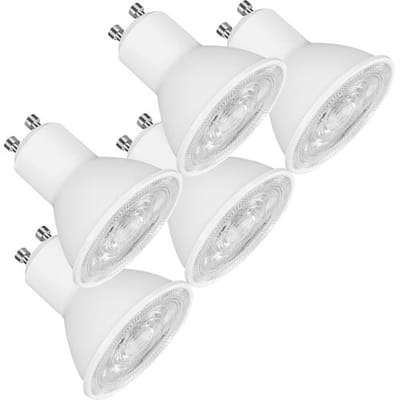 Toolstation LED lamp spot GU10 3.4W 345lm 4000K (5 Stuks)