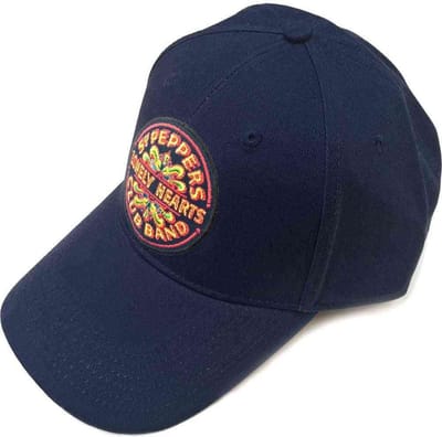 The Beatles - Sgt Pepper Drum Baseball pet - Blauw