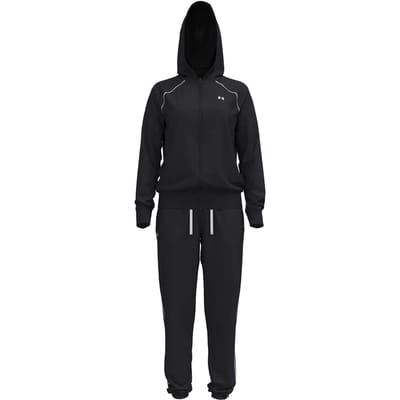 Under Armour Rival Tricot Trainingspak Dames-Zwart