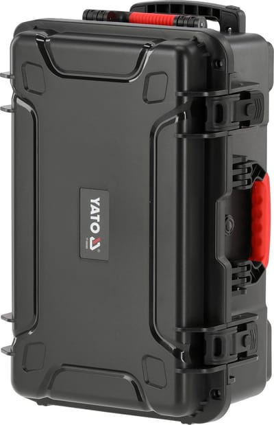 YATO YT-088989 Waterdichte Trolley Koffer met Wielen en Plukschuim – IP67 Hermetische Gereedschapskoffer – Heavy Duty Transportkoffer – Verrijdbare Universele Case – 56.5 x 36.5 x 25.5 cm