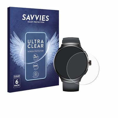 Savvies - Screenprotector voor Oukitel V5 1.43" - Folie Beschermfolie transparant 6 Stuks
