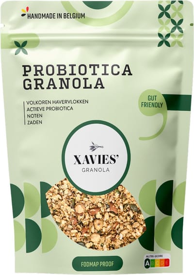 XAVIES' Granola - voor een gezonde darmflora - 4x 275g