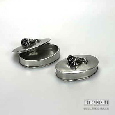 As-reservoir Roos - Luxe urn - Uniek aandenken - Handgemaakte herinnering - As reservoir
