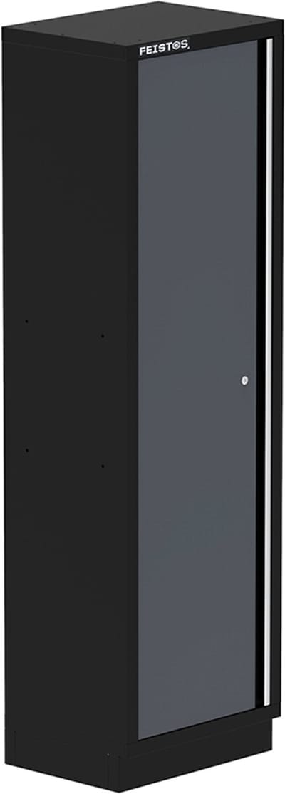 Feistos Gereedschapskast Apollo Solo- 46x60x200 cm - Zwart/Grijs