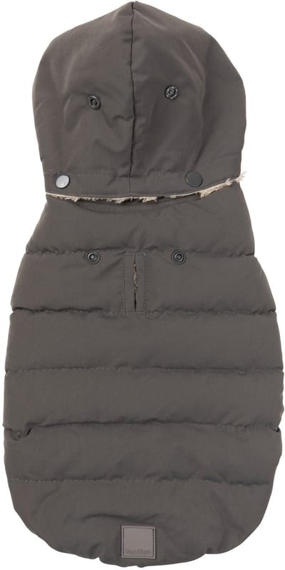 Fuzzyard Hondenjas Essential Puffer - Hondenkleding - Zwart Size 1