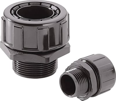 LAPP 55502464 SILVYN® MPC M25 BK Slangbevestiging Zwart M25 25 mm Recht 1 stuk(s)