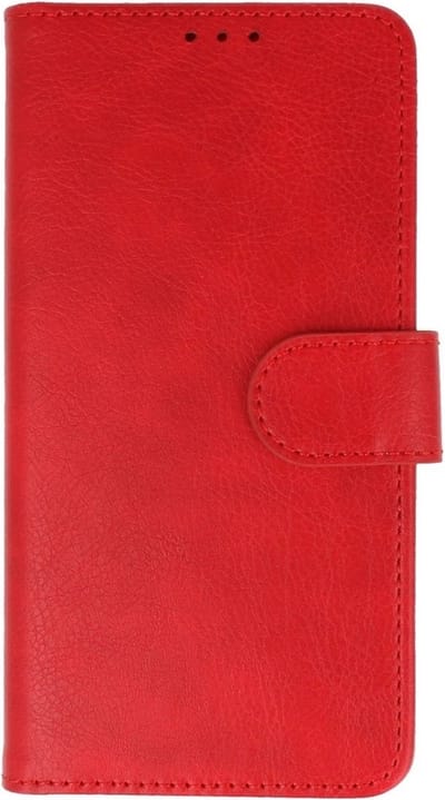Zakelijke Book Case Telefoonhoesje - Portemonnee Hoesje - Geschikt voor de Samsung Galaxy A06 - Rood