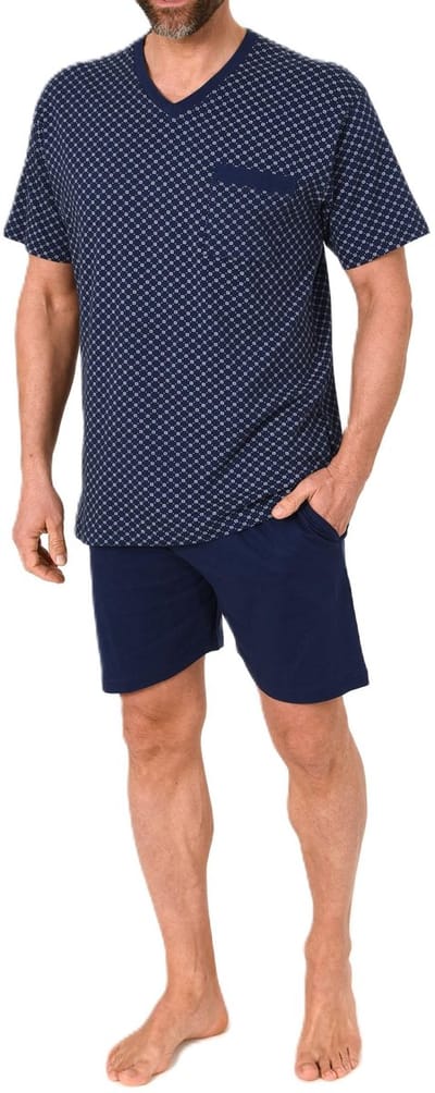 Normann herenpyjama korte mouwen - pyjama ook verkrijgbaar in grote maten