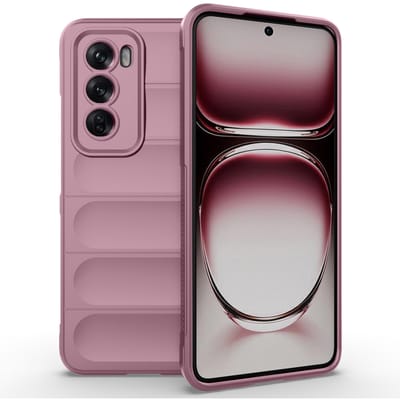imoshion Hoesje - Geschikt voor Oppo Reno 12 Pro - EasyGrip Backcover - Paars