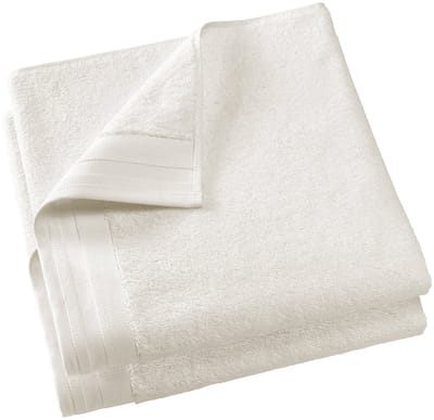 De Witte Lietaer Badlaken Contessa, Vanilla - 70 x 140 cm - 2 stuks - Katoen