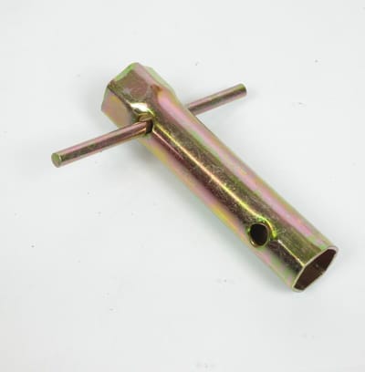 Clé à bougie de 18/21mm 110mm avec tige de force pour moto cyclo scooter