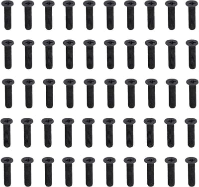 Dailygoods- Vis M4 - 50 Stuks - Schaal/Platte Kop - Verbinding - Onderhoud - Reparatie - Schroef