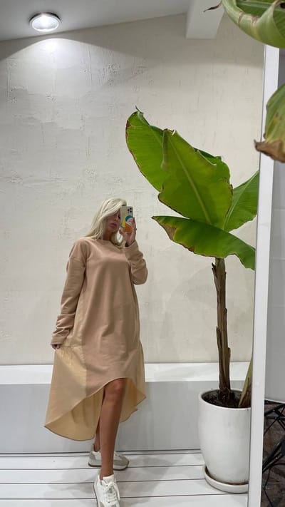 Sweaterjurk/SIRMAZA