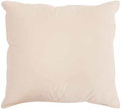 vidaXL - Hoofdkussen - 50 - x - 50 - cm - Alle - seizoenen - Kapokvezel - Beige