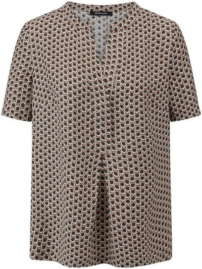 Blouse Van Peter Hahn bruin