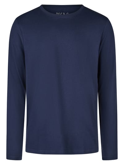 Phil & Co Heren Pyjama Set Lang Blauw/Grijs Geruit - Maat XXL