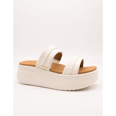 Austin Slide Classic sandalen met plateauzool, zonder veters