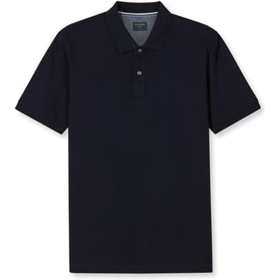 OLYMP Poloshirt Piqué Donkerblauw (navy) - Maat S - Heren
