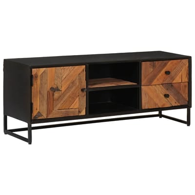 vidaXL - TV - Kast - met - lade - met - opslag - met - de - deur - 105 - x - 30 - x - 40 - cm
