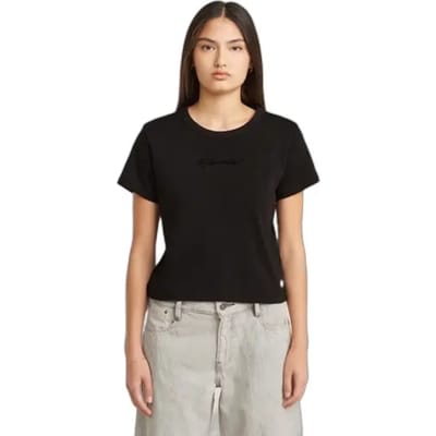 Dames-T-shirt G-Star Script Baby Brother R