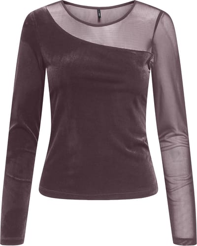 Only Smooth Mix Top Longsleeve Shirt Dames - Maat M