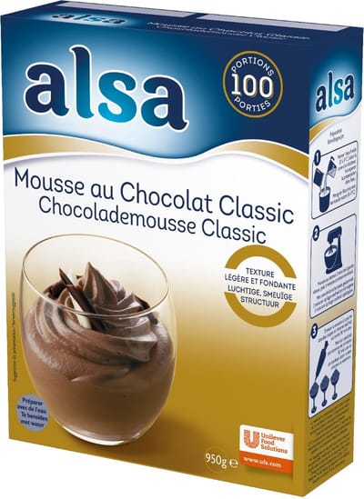 Alsa Chocolademousse classic - Pak 950 gram