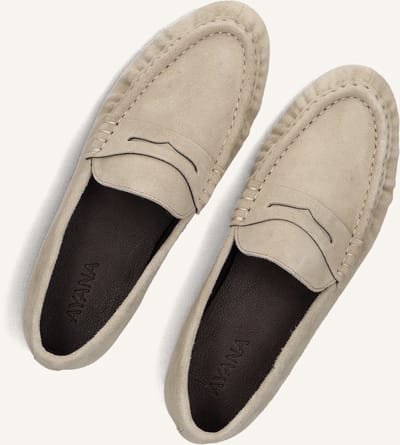 AYANA Lfg016 Loafers Dames - Instappers - Beige - Maat 36