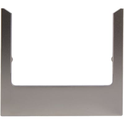 Hager Berker Design Frame Hoekig Roestvrij Staal - WD1263