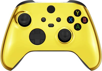 Clever Chrome Gold Controller (Xbox compatibel)
