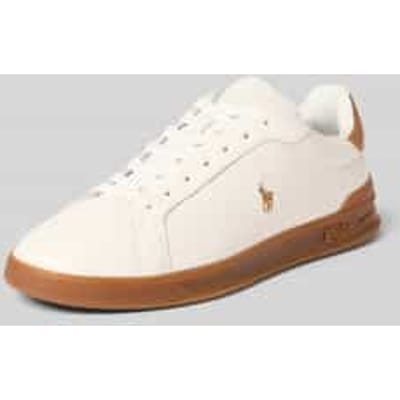 sneakers van echt leer