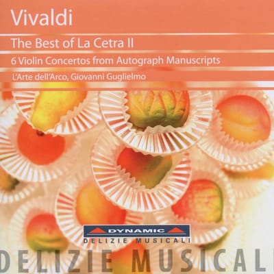 L'Arte Dell Arco, Giovanni Guglielmo - Vivaldi: The Best Of la Cetra II - 6 Violin Concerto From Autograph Manoscript (CD)