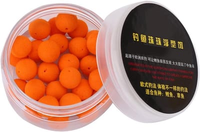 30x Drijvend Karperaas - Pop-Up Boilies 10/12mm met Aantrekkelijke Geur - Viskralen voor Feeder