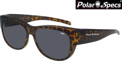 Polar Specs® Overzet Zonnebril PS5097 – Havana Bruin – Polariserend Zwart standaard Cat.3 – Medium – Dames