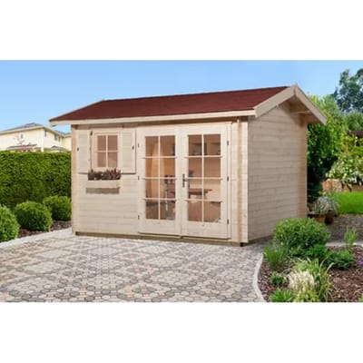 Weka Tuinhuis 163 - Onbehandeld - 380x250cm