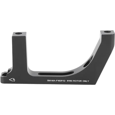 Fiets Schijfrem Adapter Aluminiumlegering Schijfrem Montagebeugel voor Voor 160mm Rotor gray
