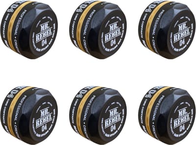MR REBEL 04 HAIR STYLING WAX GOLD 6 STUKS