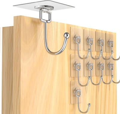 Extra Sterke Kleefhaken Transparant voor Thuis en Badkamer - Maximaal 20 kg