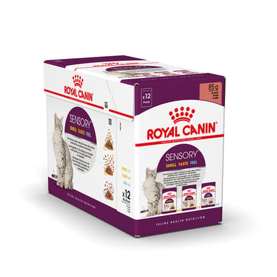 Royal Canin Sensory - Multipack in Saus - Kattenvoer - 12x85g - Natvoeding